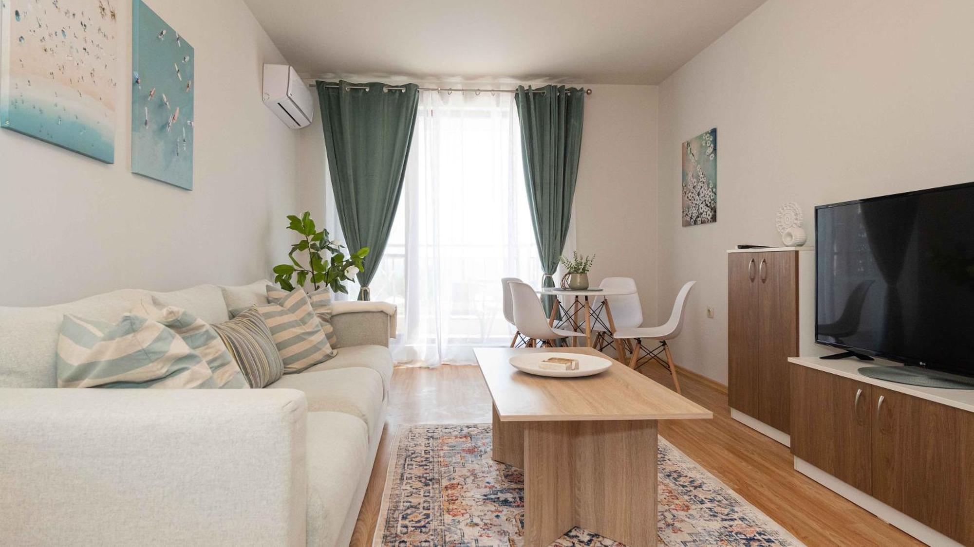 June One Bedroom Sea View Apartment Diamond Beach Resort Sarafovo Exterior photo