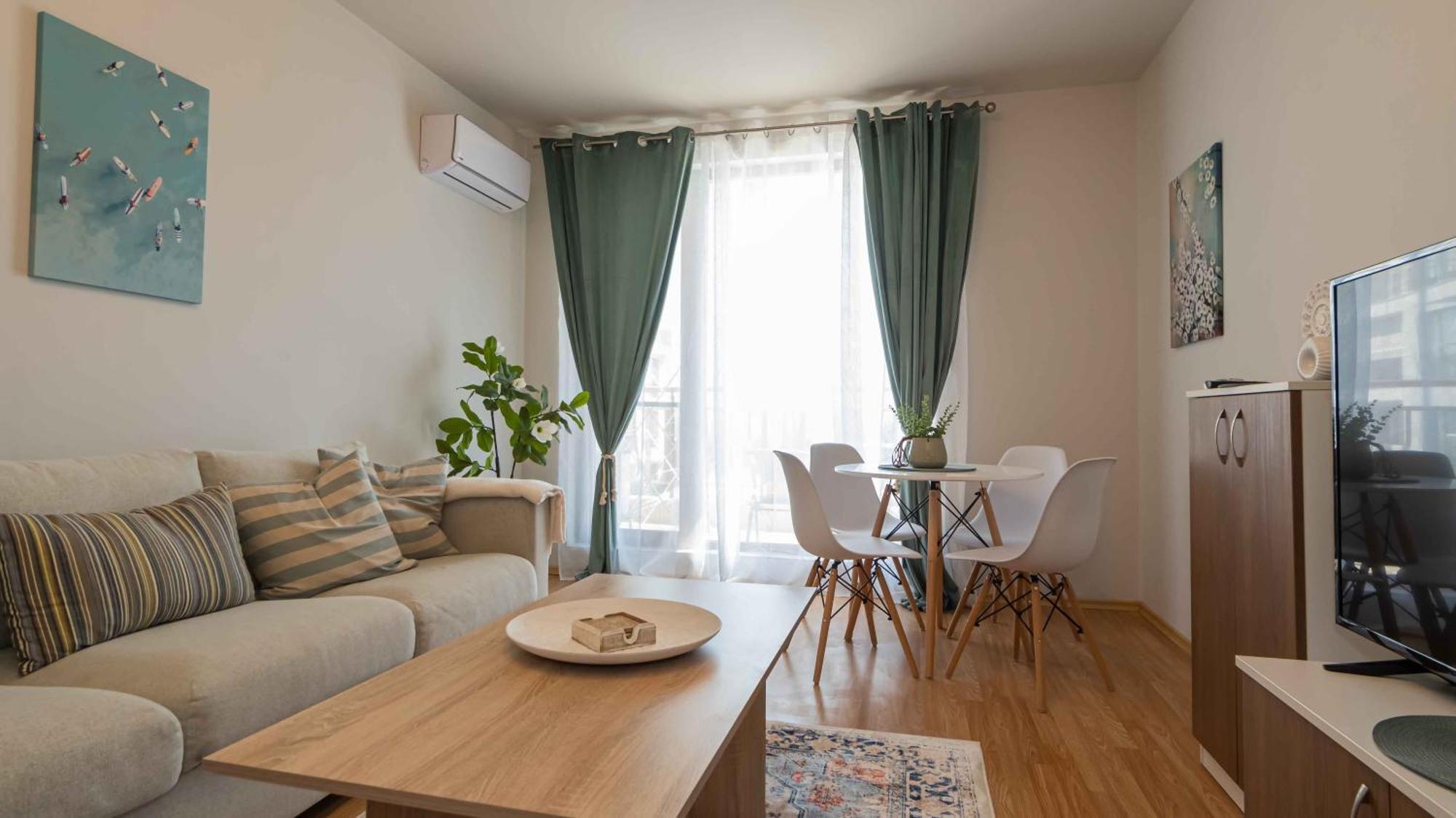 June One Bedroom Sea View Apartment Diamond Beach Resort Sarafovo Exterior photo